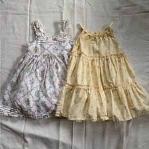 Haute Hippie Kids Dresses in Floral and Yellow